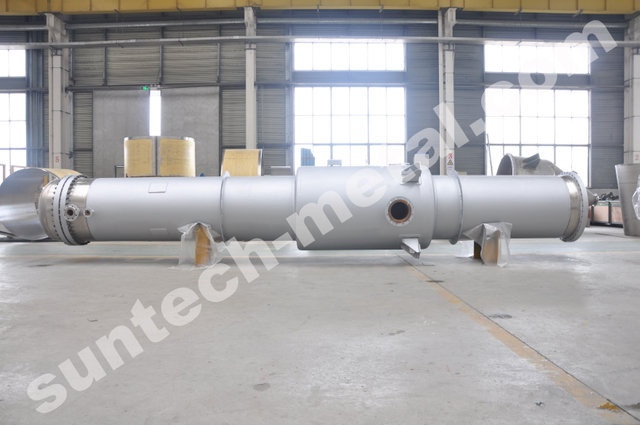 Verdampfer mit 1. Effekt aus Nickel/Kohlenstoffstahl N02200/516 Gr70 für die Ionenaustauschmembran-Ätznatronindustrie